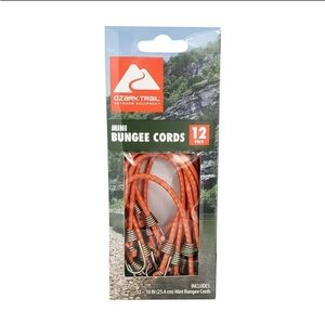 Ozark Trail® Rubber Mini 10inch Bungee Cords 12 Count Pack